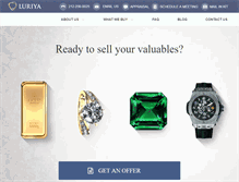 Tablet Screenshot of luriya.com